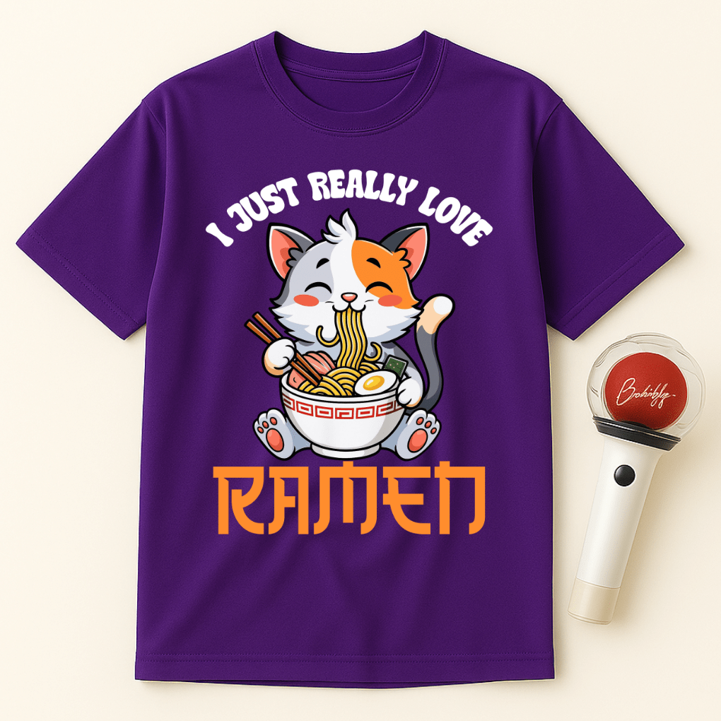 I JUST REALLY LOVE RAMEN UNISEX T-SHIRT