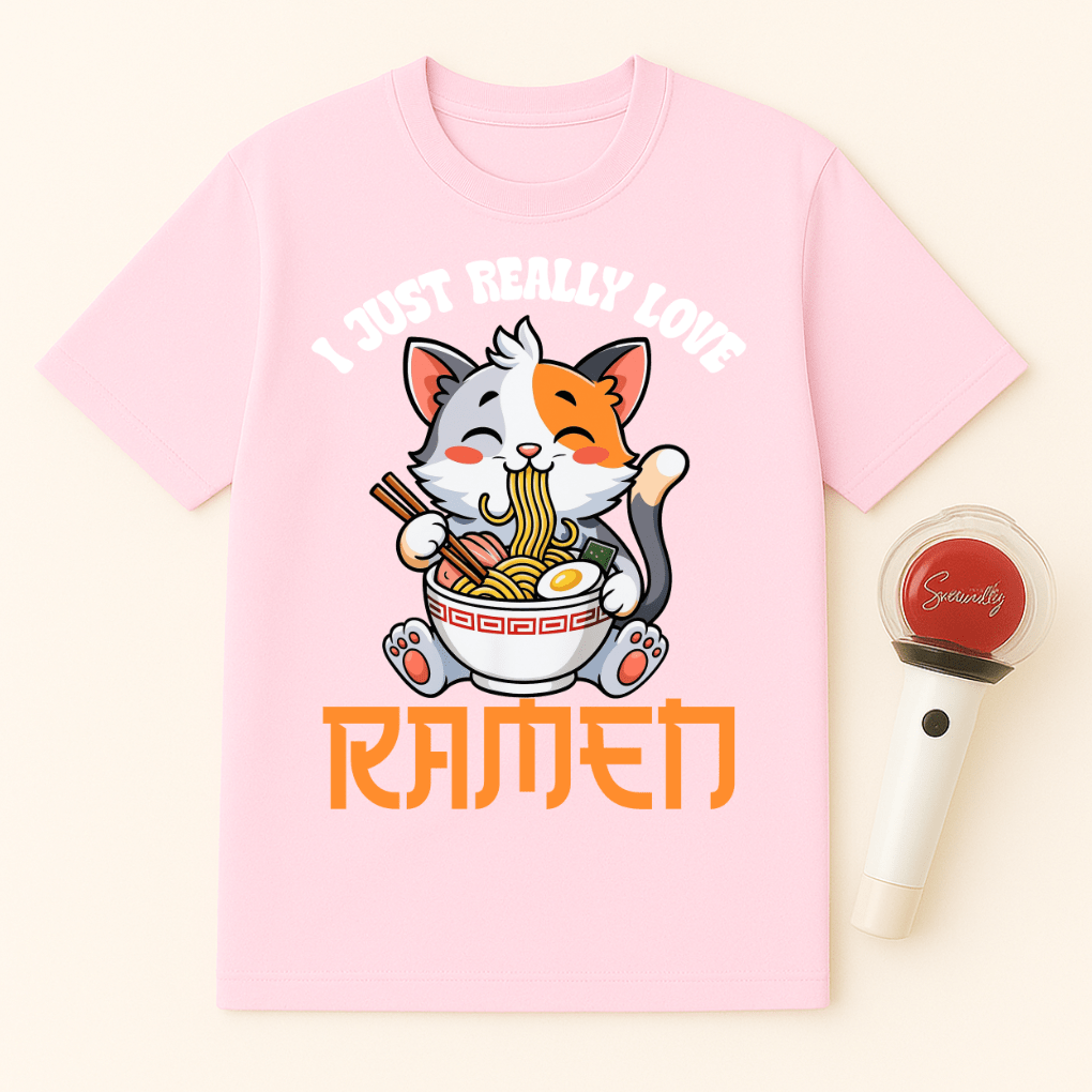 I JUST REALLY LOVE RAMEN UNISEX T-SHIRT