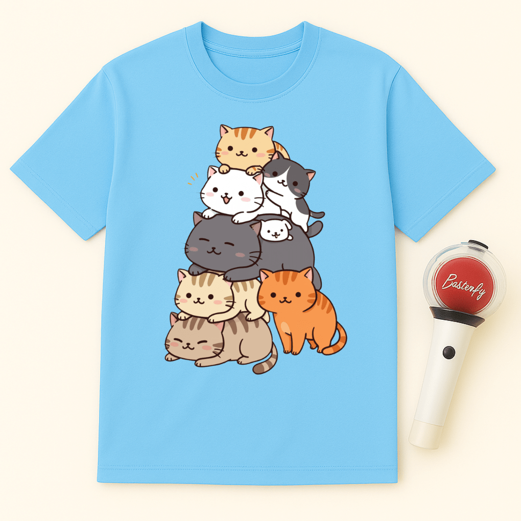 PILE CATS UNISEX T-SHIRT