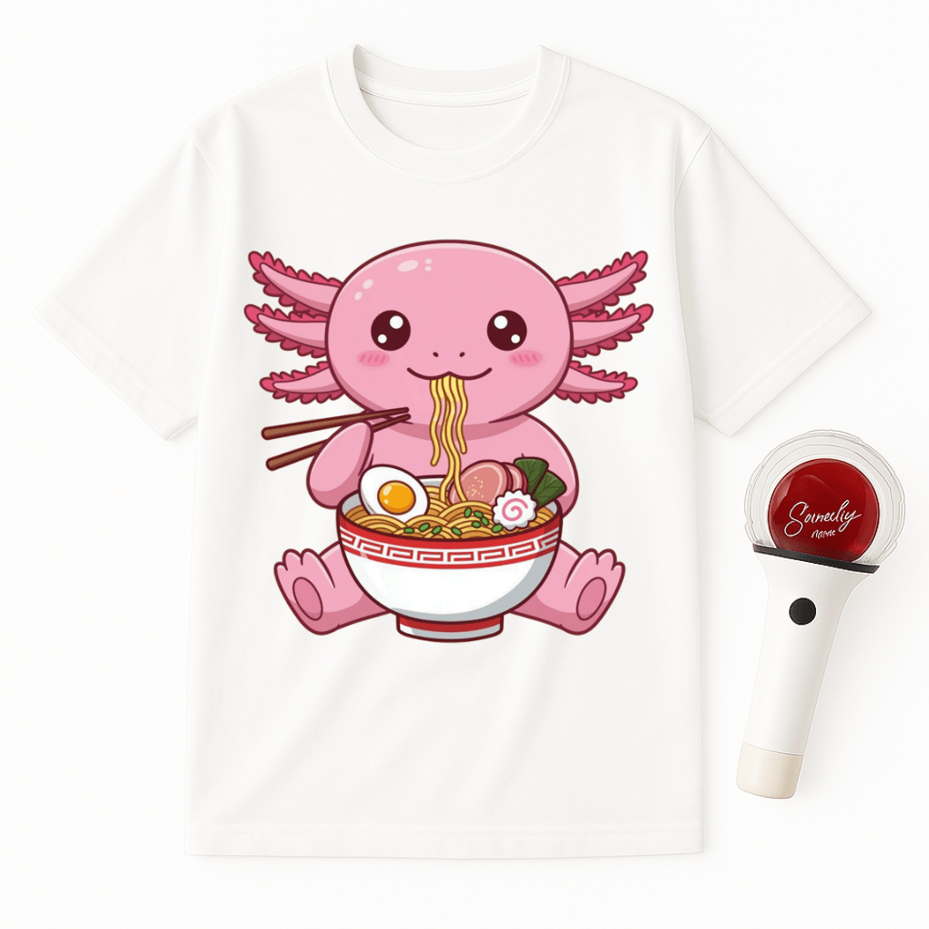 AXOLOTL RAMEN UNISEX T-SHIRT