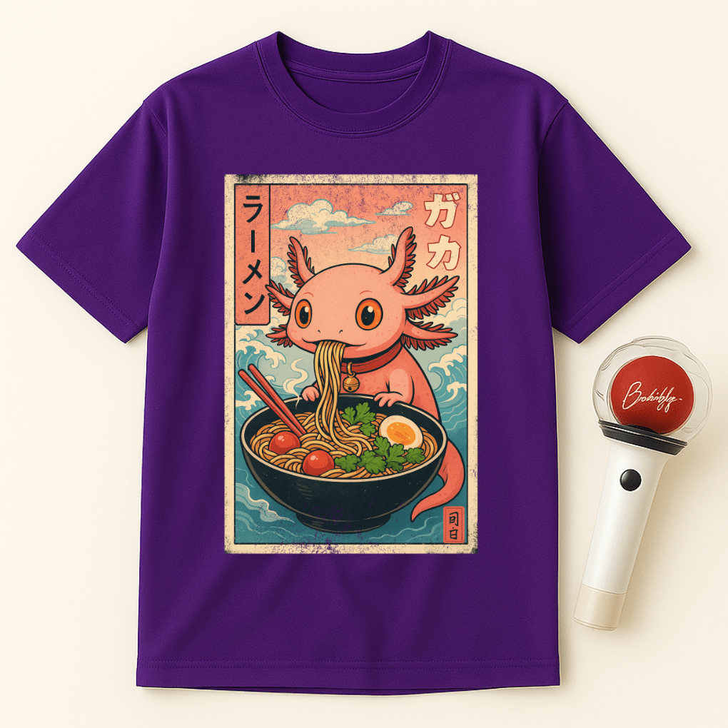 AXOLOTL RAMEN UNISEX T-SHIRT