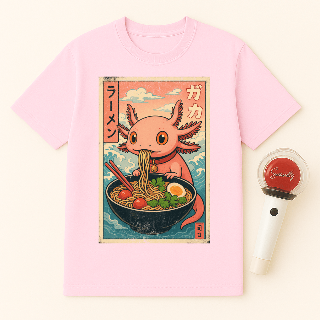 AXOLOTL RAMEN UNISEX T-SHIRT