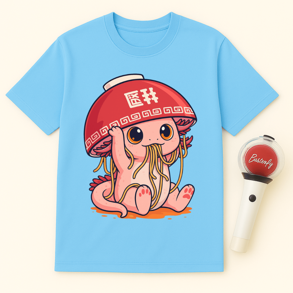 RAMEN AXOLOTL BOWL HAT UNISEX T-SHIRT
