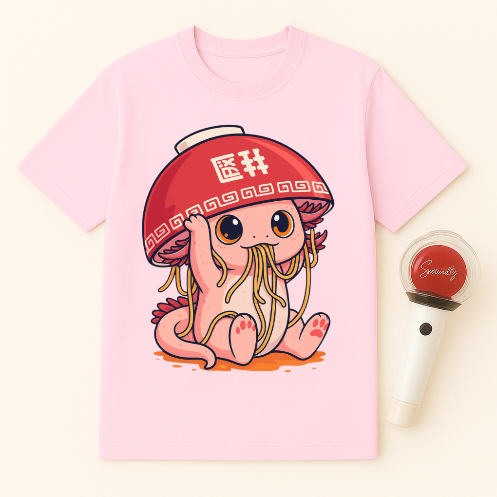 RAMEN AXOLOTL BOWL HAT UNISEX T-SHIRT