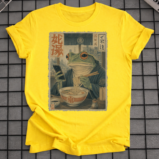 FROG SCROLLING PHONE T-SHIRT
