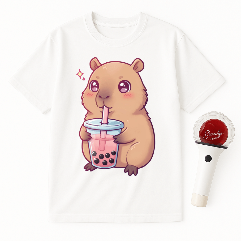 CAPYBARA BOBA UNISEX T-SHIRT
