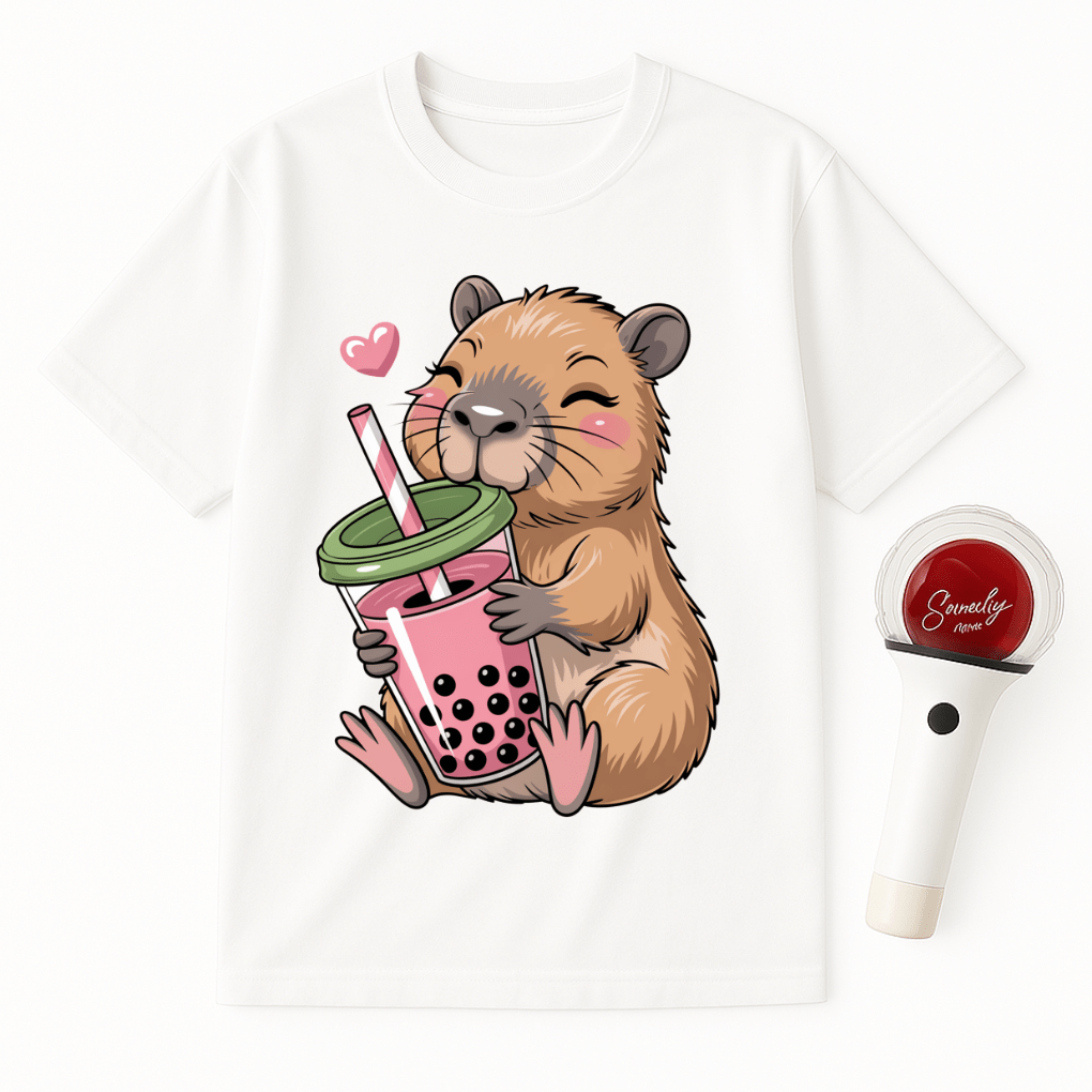 BOBA TEA QUOKKA UNISEX T-SHIRT