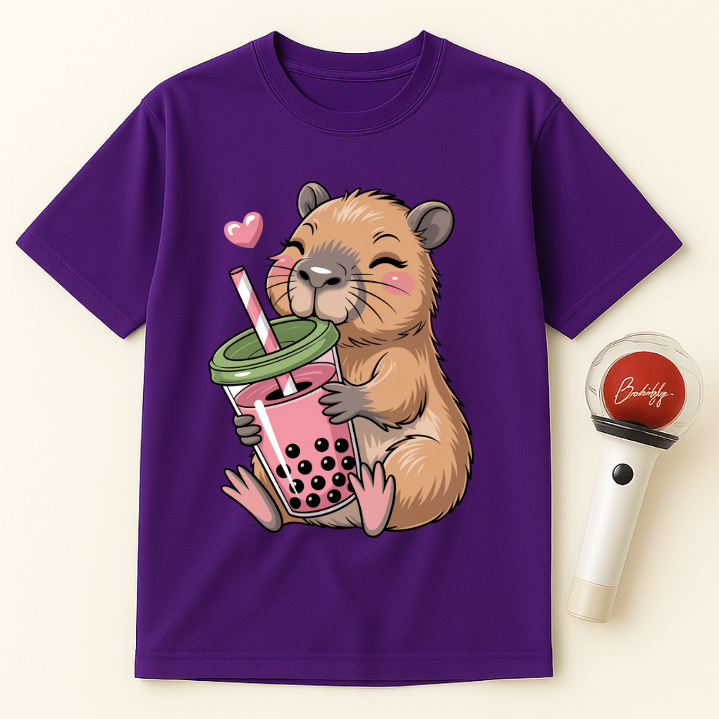 BOBA TEA QUOKKA UNISEX T-SHIRT