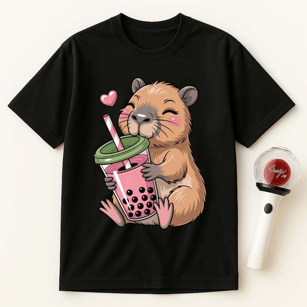 BOBA TEA QUOKKA UNISEX T-SHIRT