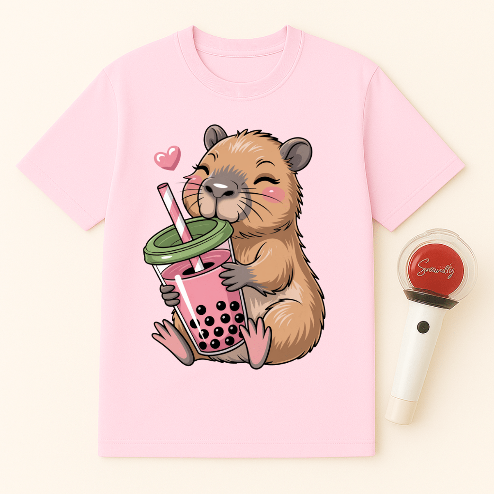 BOBA TEA QUOKKA UNISEX T-SHIRT