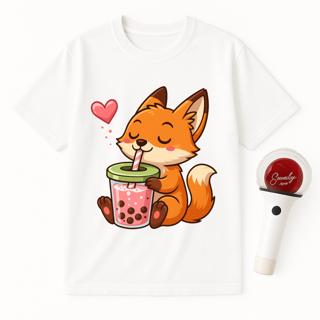 BOBA LOVE FOX UNISEX T-SHIRT