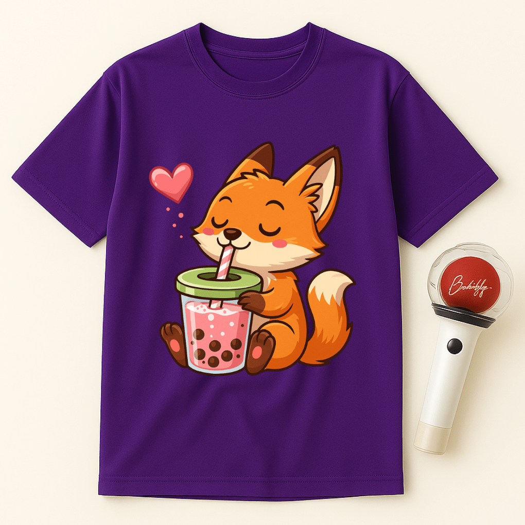 BOBA LOVE FOX UNISEX T-SHIRT