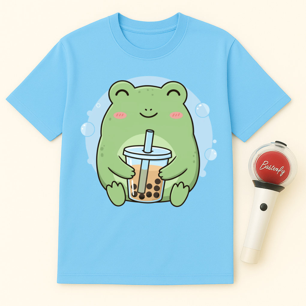FROG BUBBLE TEA UNISEX T-SHIRT