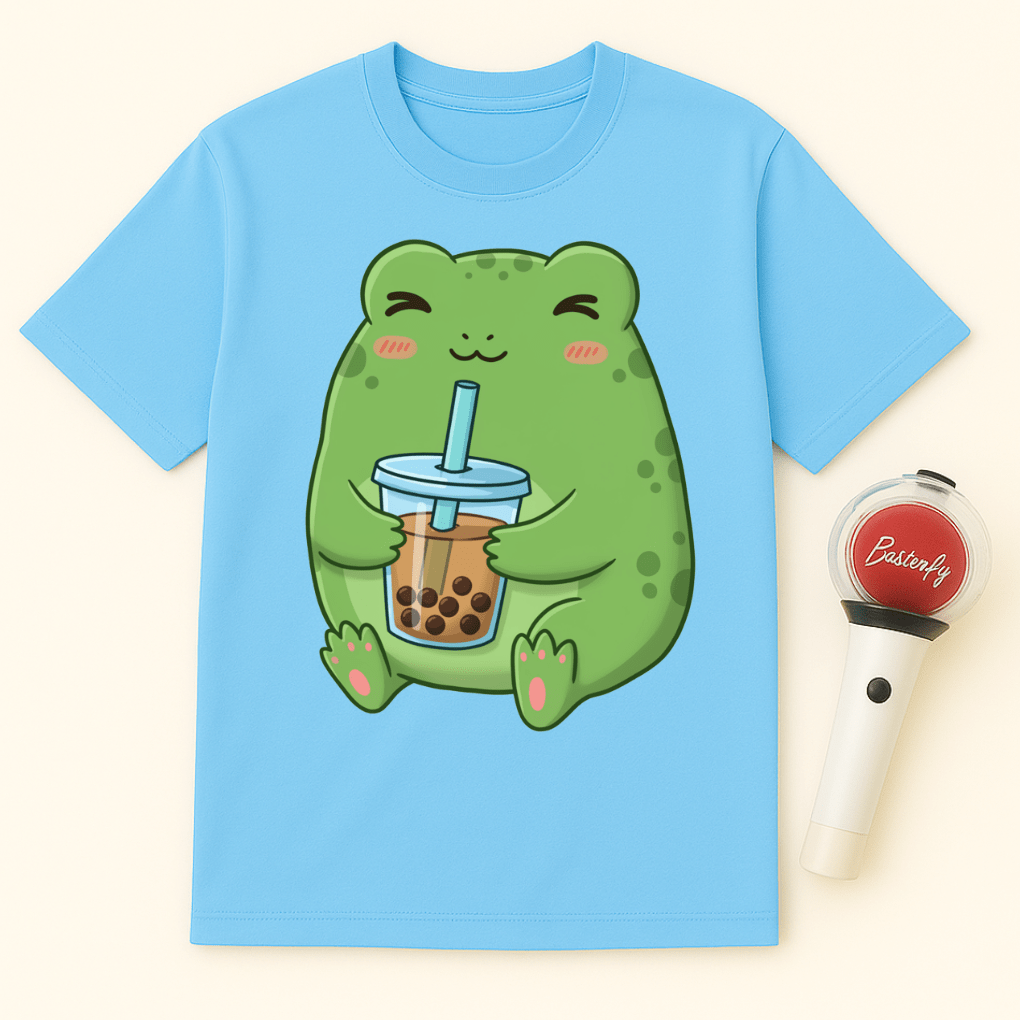 BOBA TEA FROG UNISEX T-SHIRT