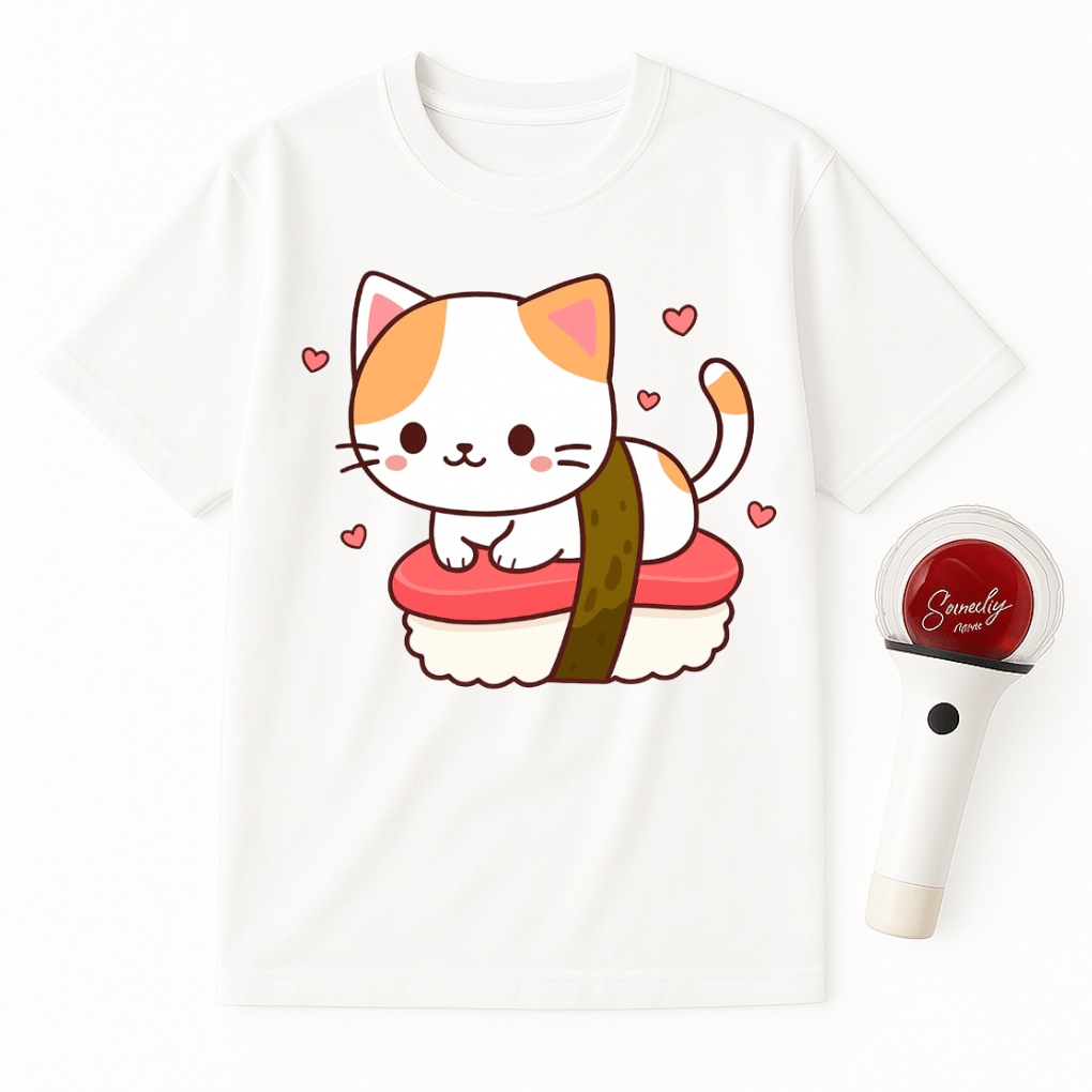 SUSHI CAT UNISEX T-SHIRT