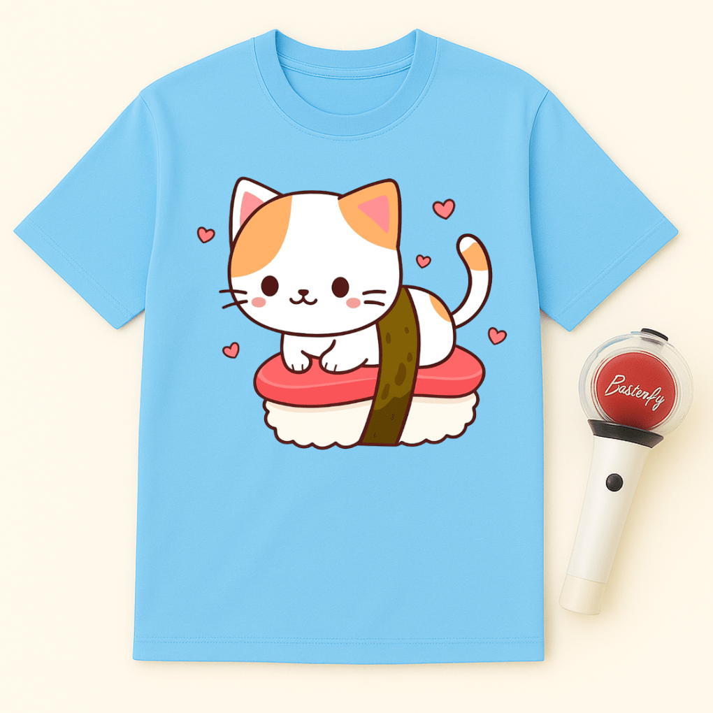 SUSHI CAT UNISEX T-SHIRT