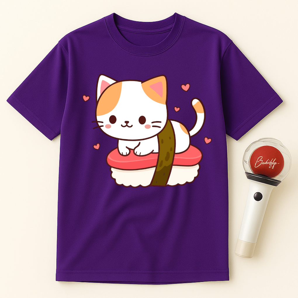SUSHI CAT UNISEX T-SHIRT