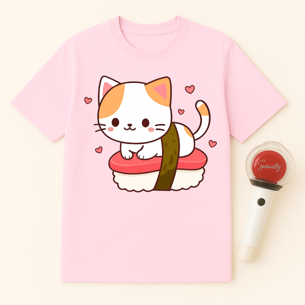 SUSHI CAT UNISEX T-SHIRT