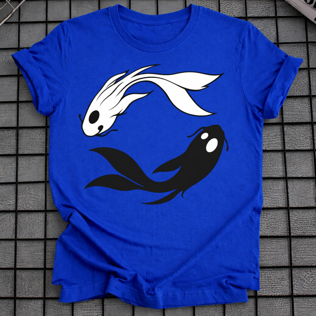 YIN YANG KOI KARPFEN T-SHIRT