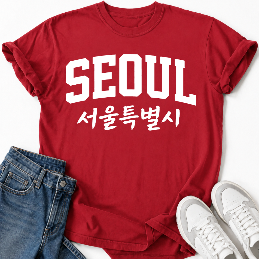 SEOUL SOUTH KOREA HANGUL T-SHIRT