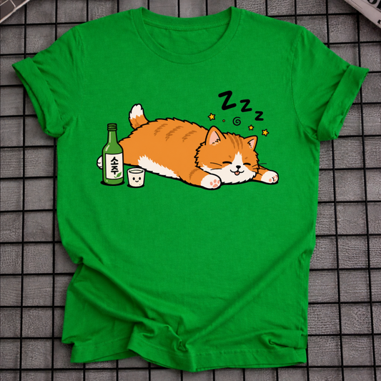 CAT AFTER SOJU T-SHIRT