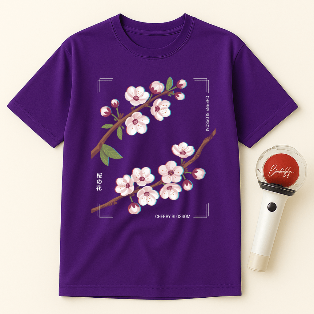 CHERRY BLOSSOM SAKURA UNISEX T-SHIRT
