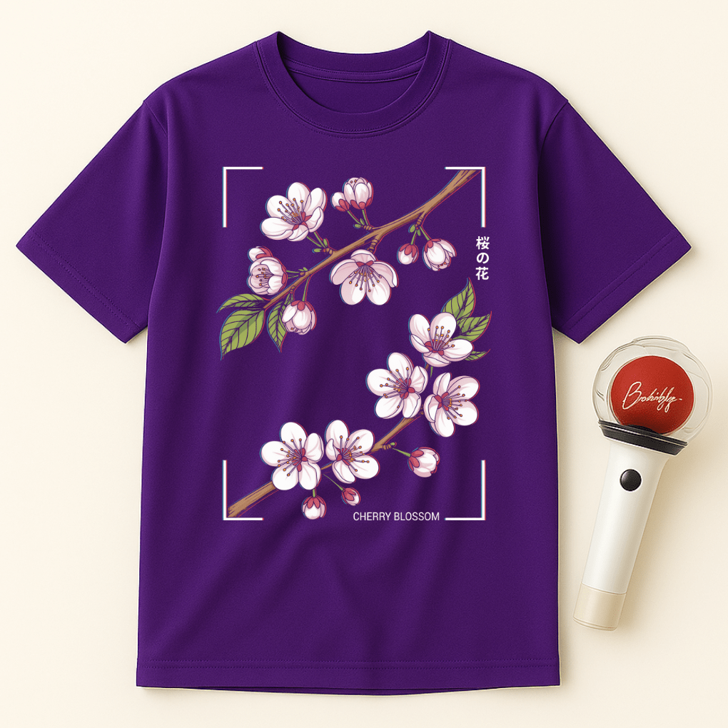 CHERRY BLOSSOM UNISEX T-SHIRT