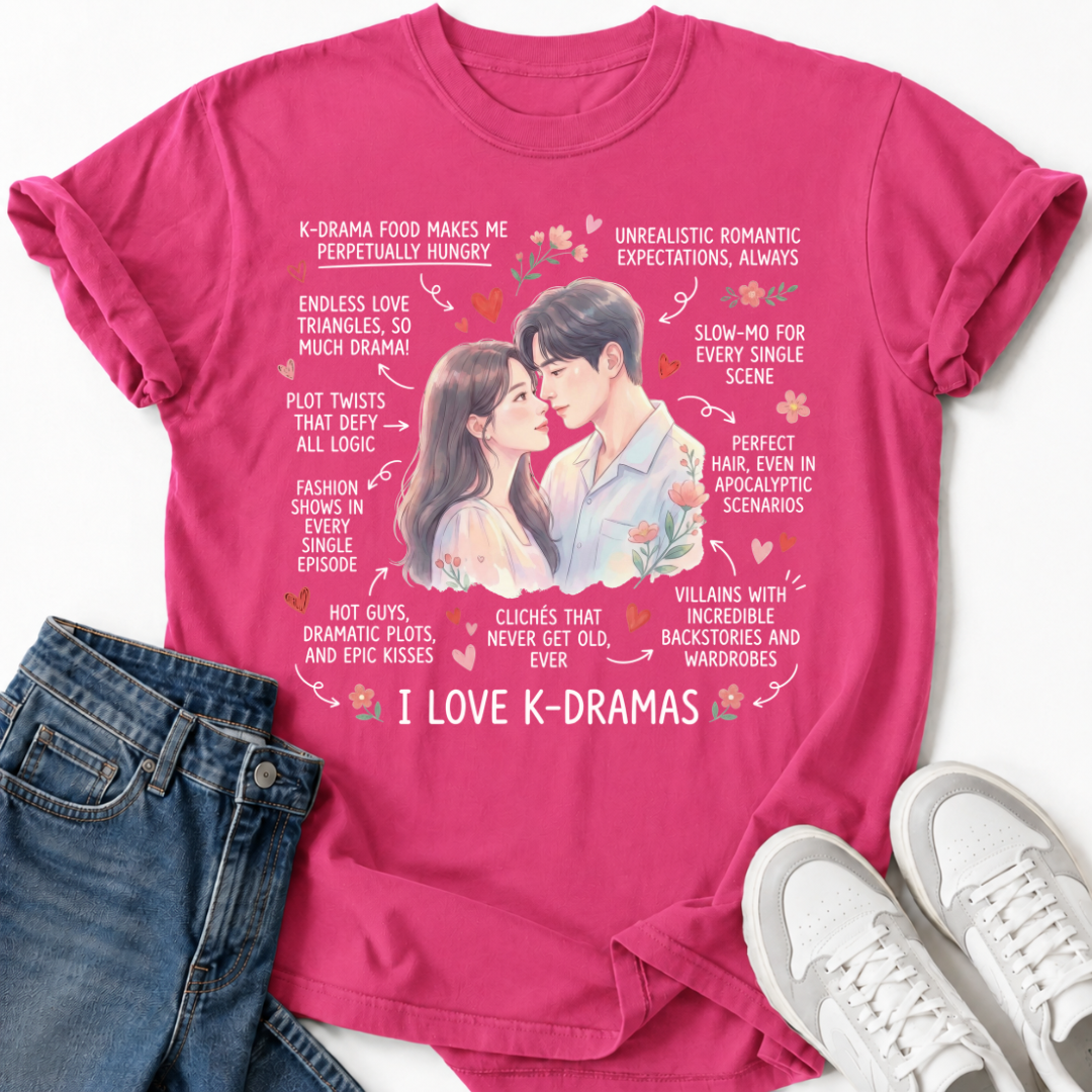 K-DRAMA-LIEBHABER T-SHIRT
