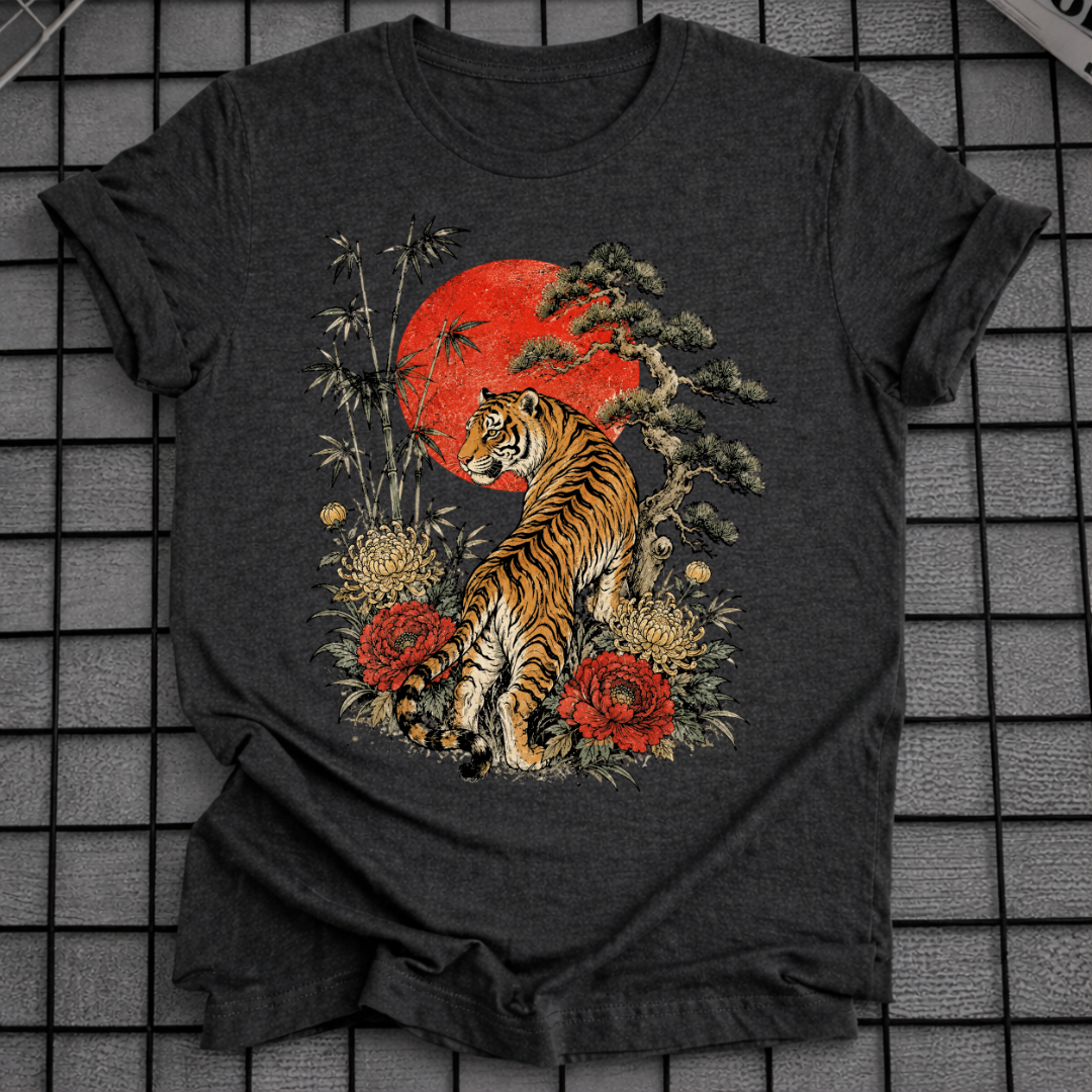 TIGER SUNSET T-SHIRT
