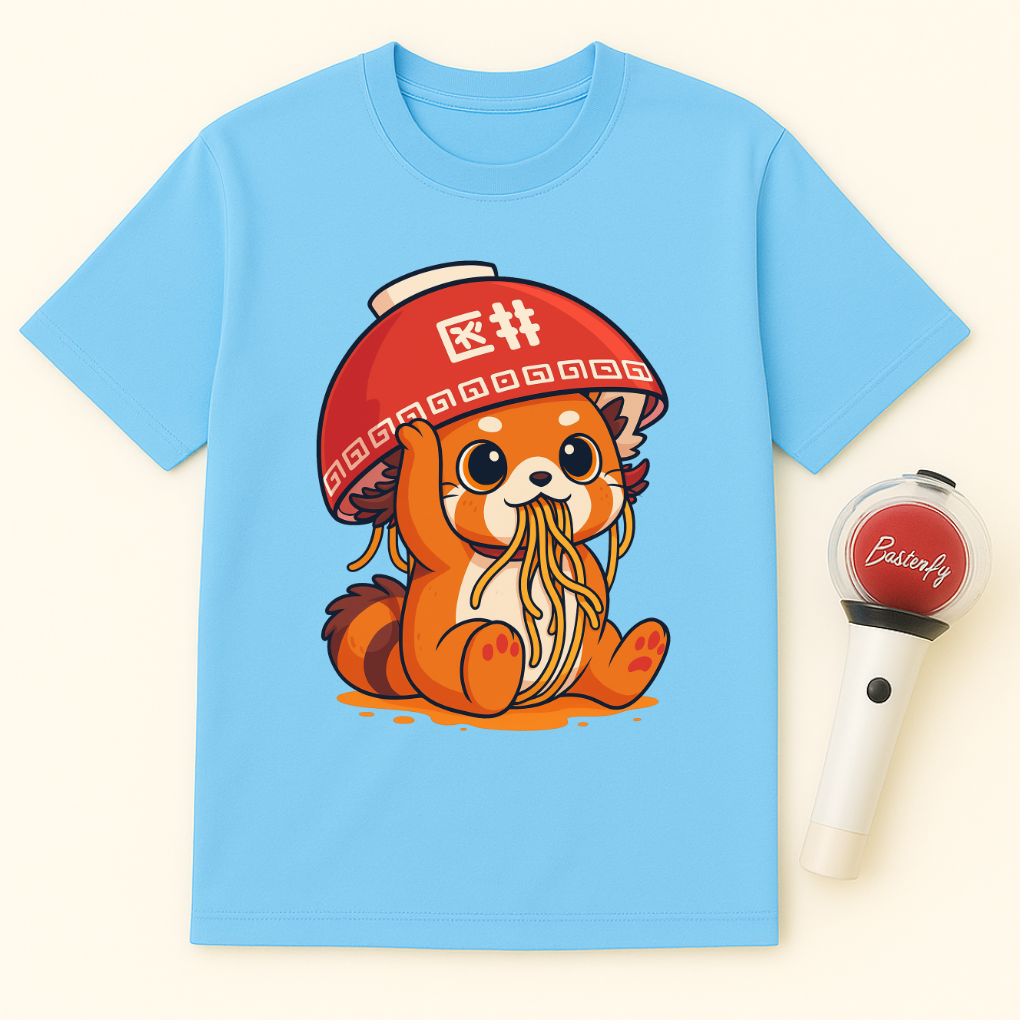 RED PANDA RAMEN BOWL HAT UNISEX T-SHIRT
