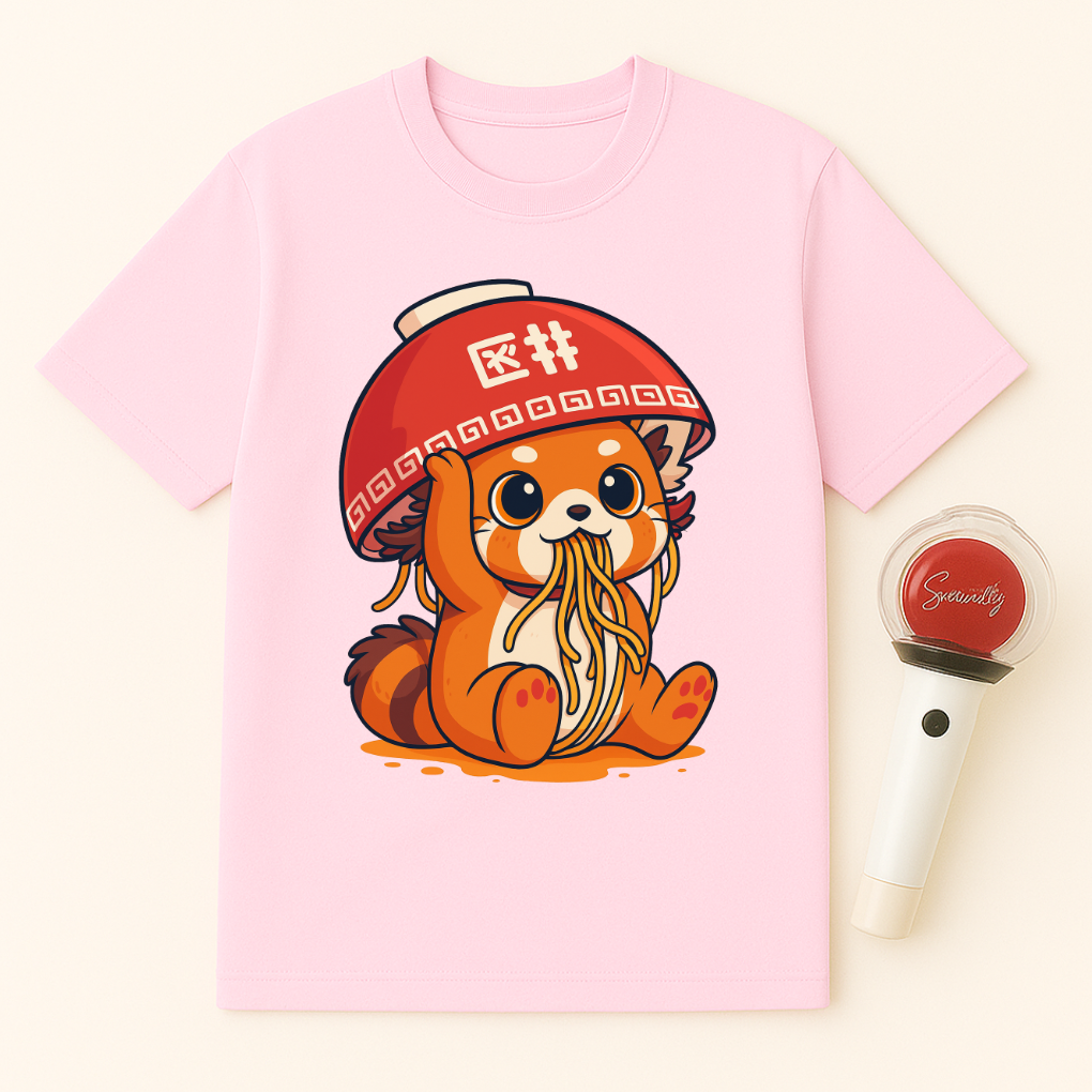 RED PANDA RAMEN BOWL HAT UNISEX T-SHIRT