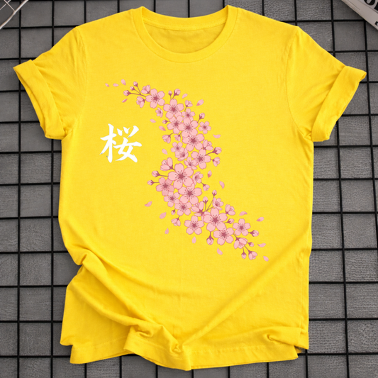 PINK CHERRY BLOSSOM T-SHIRT