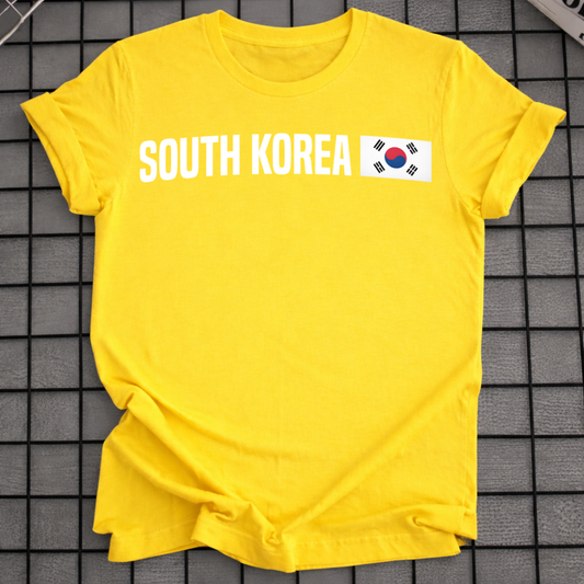 SOUTH KOREA FLAG T-SHIRT