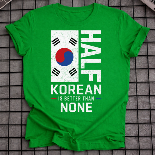 HALF KOREAN T-SHIRT