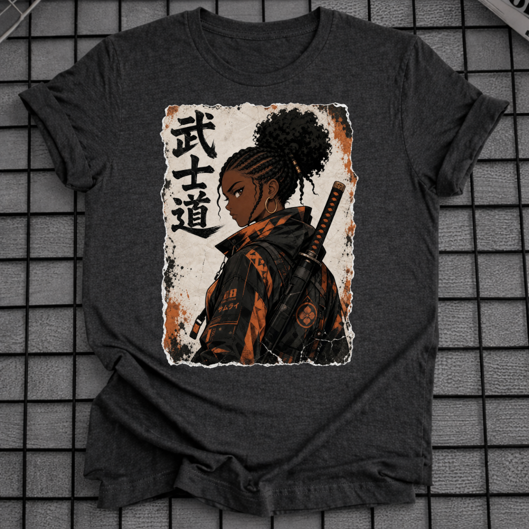 AFRO SAMURAI KANJI T-SHIRT