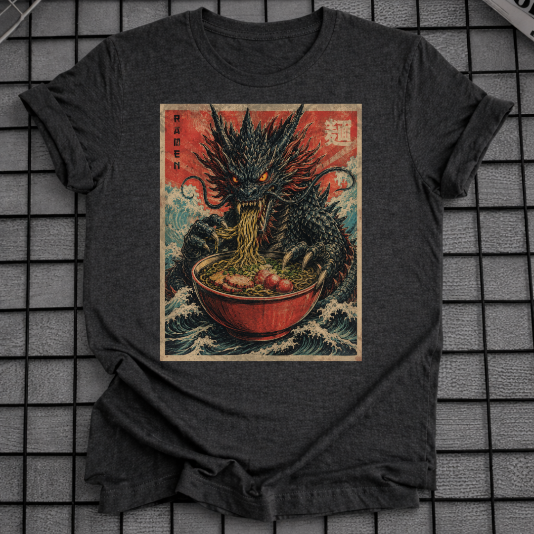 JAPANISCHES MONSTER-NUDEL-T-SHIRT