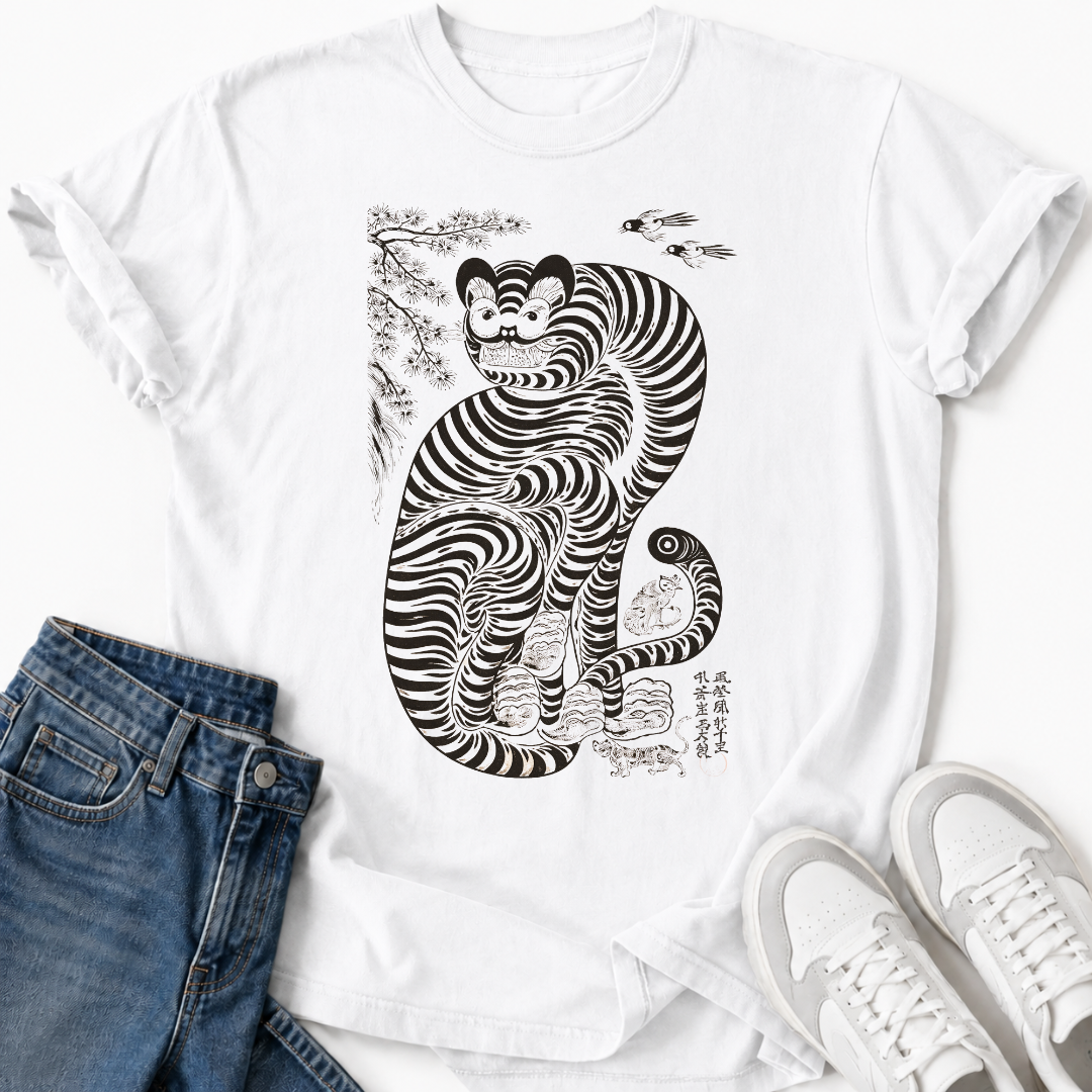 TIGER ART T-SHIRT