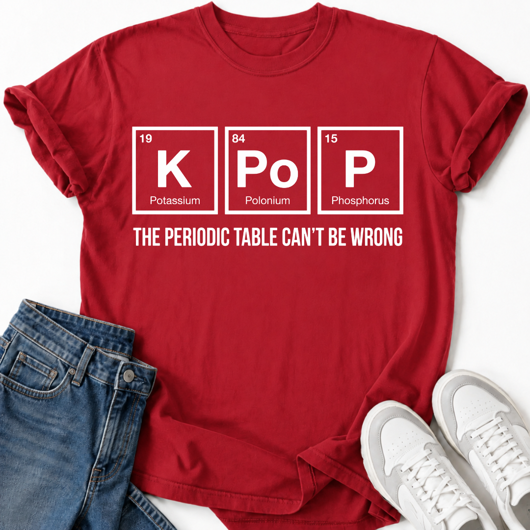 KPOP SCIENCE T-SHIRT