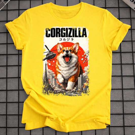CORGIZILLA T-SHIRT