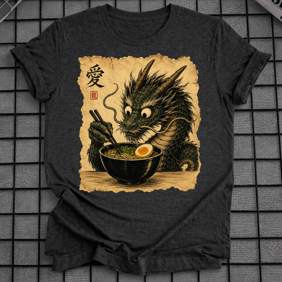 JAPANISCHE DRACHEN-NUDEL-T-SHIRT
