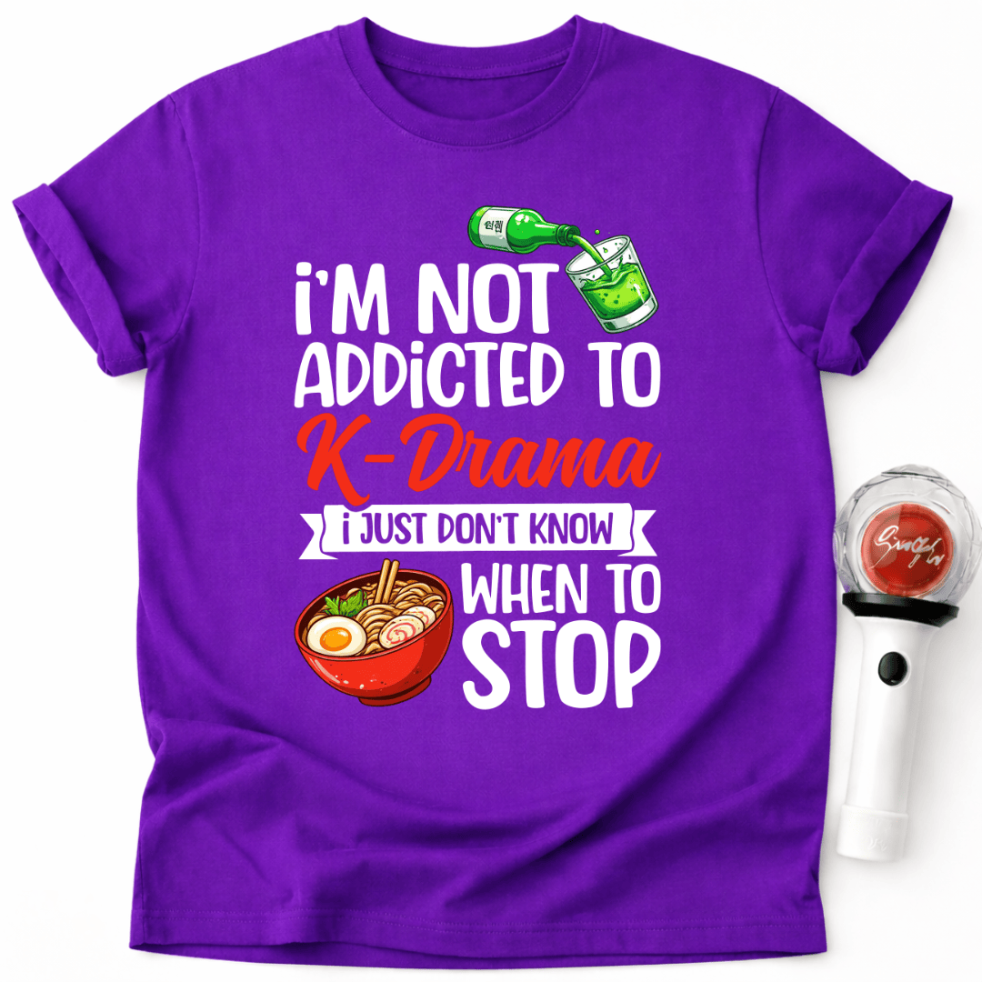 ICH BIN NICHT SÜCHTIG T-SHIRT