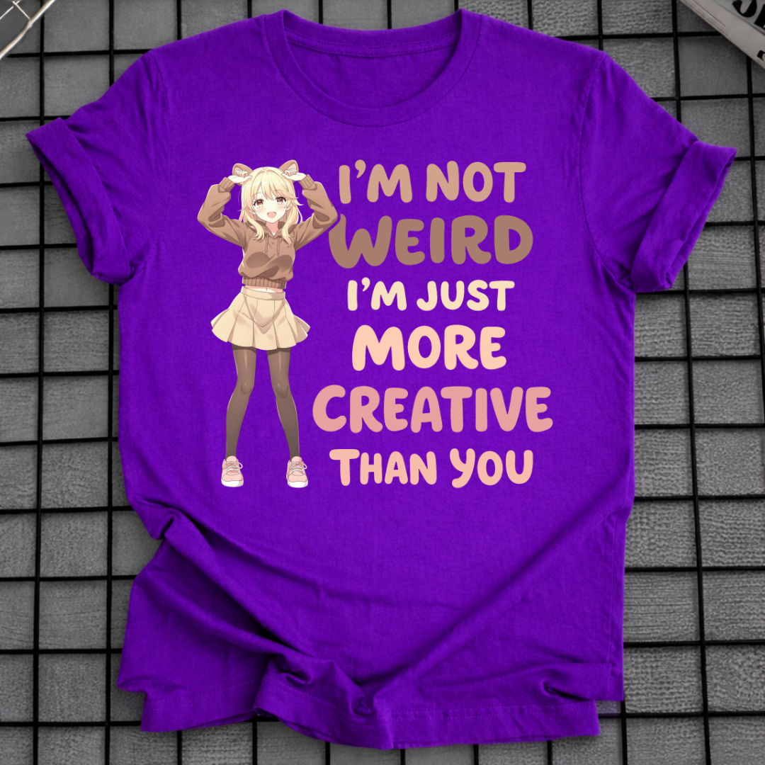 KREATIVE ALS DU T-SHIRT
