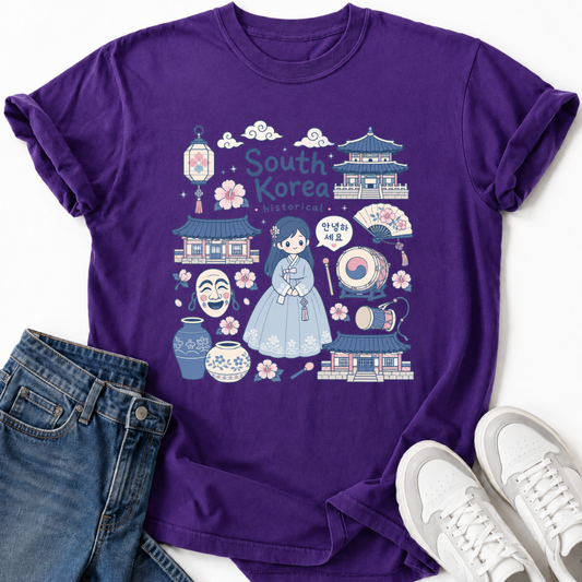 SOUTH KOREA HISTORICAL T-SHIRT