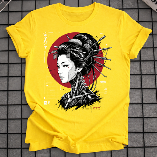 GEISHA CYBERPUNK T-SHIRT