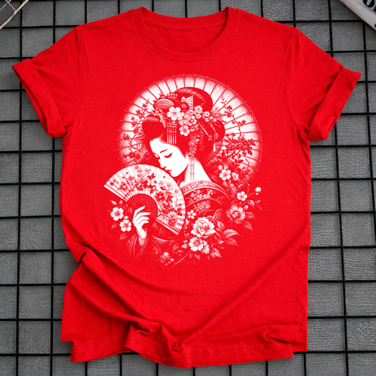 GEISHA REGENSCHIRM T-SHIRT