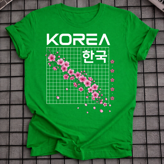 KOREA CHERRY BLOSSOM T-SHIRT