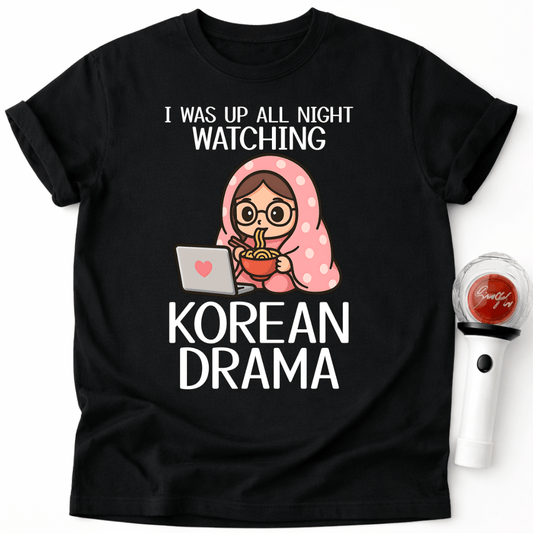 UP ALL NIGHT K-DRAMA T-SHIRT