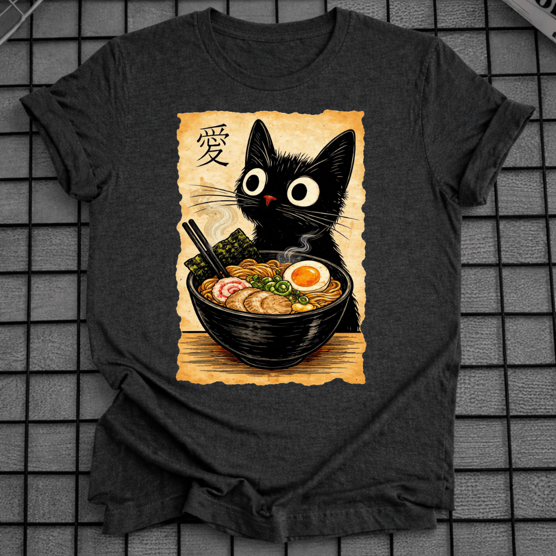 T-SHIRT MIT JAPANISCHEN NUDELN