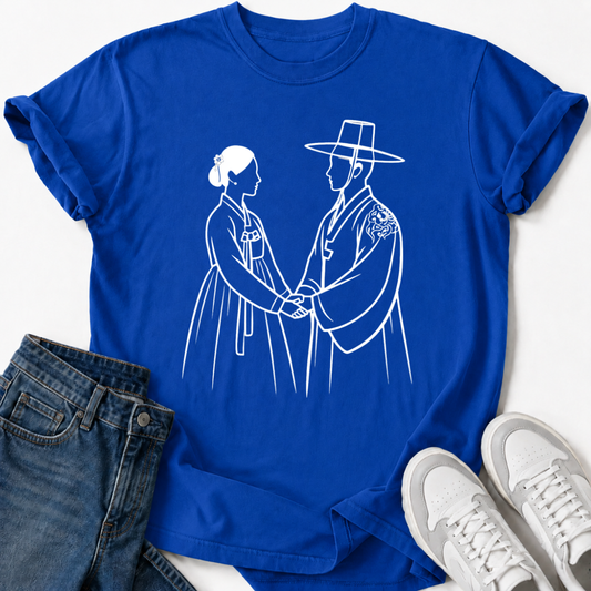 KOREAN HANBOK COUPLE T-SHIRT