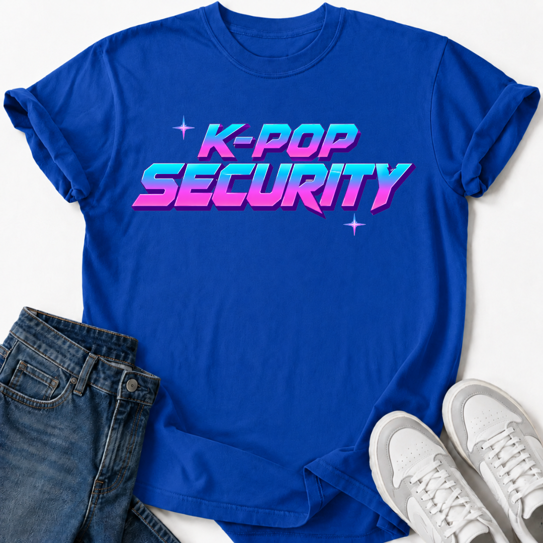 K-POP SECURITY T-SHIRT